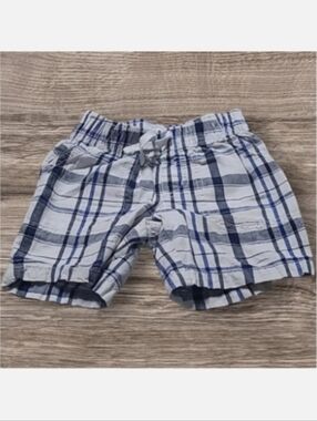 LITTLE BOY'S JUMPING BEANS PLAID SHORTS